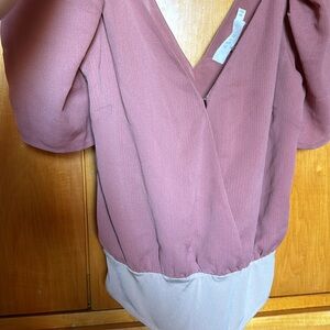 Astr The Label Puff Sleeve Bodysuit